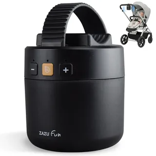 Zazu Baby Rocker – Elektrischer Kinderwagen-Schaukler mit Weinen-Sensor, einstellbarer Wipp-Stärke & 40-Min-Auto-Off – Tragbar, wasserabweisend & USB-aufladbar