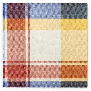 Mank Airlaid Marc bordeaux-blau 40 x 40 cm 1/4 Falz