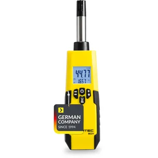 TROTEC BC21 Thermohygrometer Luftfeuchtigkeitsmesser und Thermometer | Messbereich -30 °C bis +100 °C, mit Taupunktanzeige
