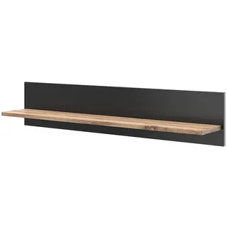 Vicco Wandregal Amber 100 x 20 cm Braun