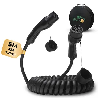 TPFNet Typ 2 Spiral-Ladekabel 5 m