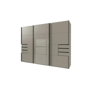 Sconto Schwebetürenschrank ¦ beige ¦ Maße (cm): B: 270 H: 210 T: 64.0