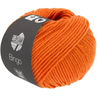 Lana Grossa Bingo | Extrafeine Merinowolle waschmaschinenfest und filzfrei | Handstrickgarn aus 100% Schurwolle (Merino extrafein) | 50g Wolle zum Stricken & Häkeln | 80m Garn