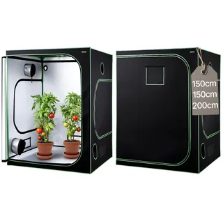 Vevor Growzelt 150 x 150 x 200 cm Grün