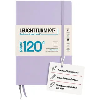 Leuchtturm1917 Notizbuch A5 Lilac punktkariert