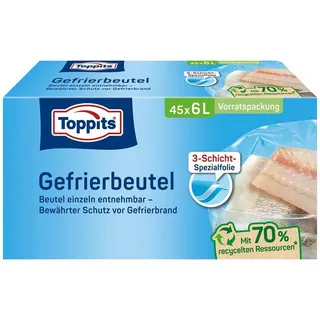 Toppits Gefrierbeutel 6 L,