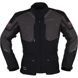 Modeka Panamericana II Motorradjacke grau/schwarz XS