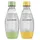 Fuse PET-Flasche 2 x 0,5 l grün/orange