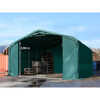 TOOLPORT Weidezelt 6 x 6 m Dunkelgrün