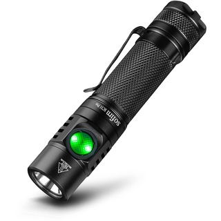 Sofirn SC31 Pro Led Taschenlampe Superhell 2000 Lumen USB C Wiederaufladbar Taschenlampe Handlicht Anduril UI 6 Leuchtstufen Wasserdicht Memory Funktion mit Aufladbar akku Outdoor Sport Wandern