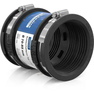Crassus Schlauchadapter Typ 1 CDC 070 70-85mm, 0,6 bar, mit Innenlippe