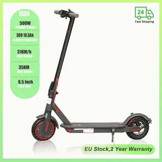 ES80/M365 X1 Elektroroller 36V 10,5Ah 500W Motor 35KM große Reichweite 31KM/H 8,5 Zoll Vollreifen faltbar Smart APP EScooter