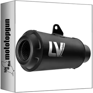 leovince auspuff zugelassen lv-10 edelstahl full schwarz endkappe edelstahl schwarz kompatibel mit kawasaki z900 z-900 2025 2026 mototopgun 15270fb
