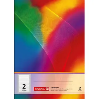 Brunnen Schulheft A4 Lineatur 2 16 Blatt