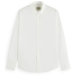 Scotch & Soda Hemd CORE POPLIN SOLID Langarmhemd