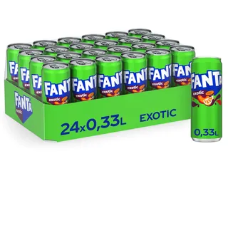 Coca Cola Fanta Exotic Erfrischungsgetränk 24x 330ml