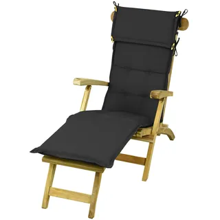 Auflage für Deckchair 189x44cm Liegestuhl Sonnenbank Gartenauflage Gartenpolster
