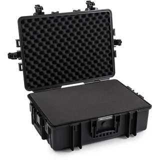 B&W International Outdoor Case Type 6500 schwarz + Schaumstoff