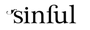 sinful.de Shoplogo