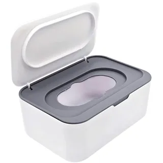 JZK Baby feuchttücher Box mit Deckel feuchtes toilettenpapier Box für Pflegetücher Babytücher feuchte toilettentücher Behälter feuchttuchspender tücherbox