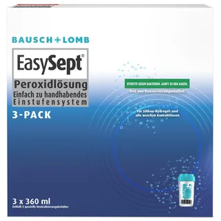 Bausch + Lomb EasySept Peroxid-Lösung 3 x 360 ml