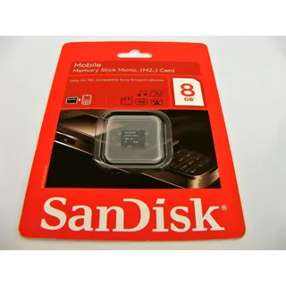 8GB Memory Stick Micro M2 Card Mobile Ultra ( 8 GB MS Micro M2 ) SanDisk Neu