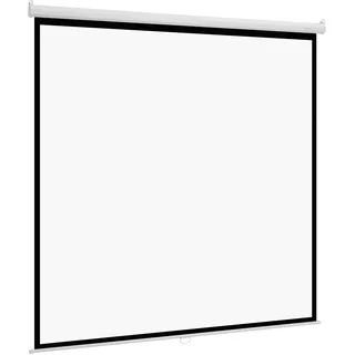 Vevor manuelle Projektionsleinwand Beamer Leinwand, 120 Zoll 1:1 4K 1080 HD, einziehbare Projektionsleinwand, wandmontierte Filmprojektion mit Zugseil, tragbare Rolloleinwand Heimkino