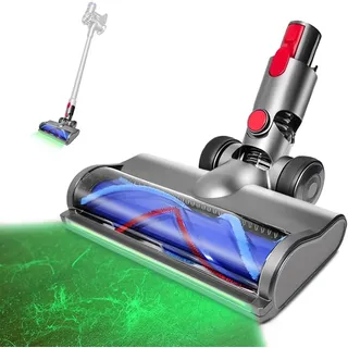 Frogetu geeignet für Dyson V7 V8 V10 V11 V15 Bodendüse Ersatzteile - Kompatible Ersatzbürste für Dyson Staubsauger, Direktantrieb Bodenbürste für Hartböden & Teppiche