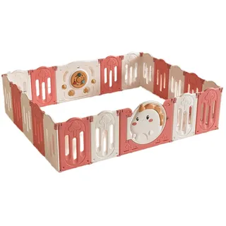 Laufgitter, Kunststoff, 228 x 228 cm, rot - N