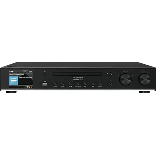 TechniSat DIGITRADIO 143 CD DAB Radio, AM, FM, DAB, Internet Bluetooth, Schwarz