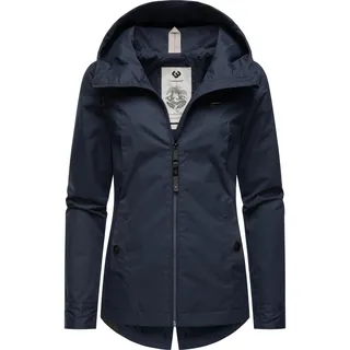 Ragwear Outdoorjacke "Monade Übergang", Damen, Gr. 6XL (52), blau (mittelblau), Obermaterial: 100% Polyester.