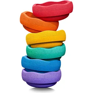 Stapelstein Original rainbow classic 6-tlg.