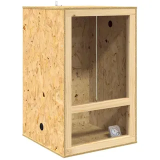 vidaXL Terrarium Braun 50 x 50 x 80 cm OSB