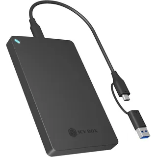 Icy Box 2,5" SATA HDD/SSD Gehäuse USB 3,2 Gen 2 (IB-201T-CU31)