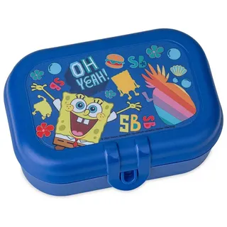Koziol Trinkflasche Olli Spongebob Schwammkopf 0,5l - blau|grau