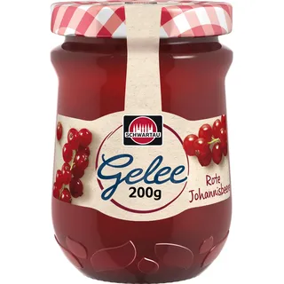 Schwartau Gelee Rote Johannisbeere, aus Fruchtsaft, 200g