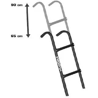 Hudora Trampolinleiter schwarz 0,34 m