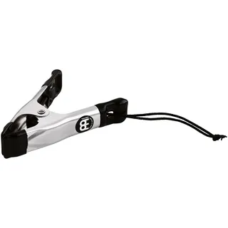Roland Meinl Percussion Triangle Holder Halterung - Klemme für Triangel - Mit Nylonschnur - Stahl, Verchromt (CLAMP-TRI)