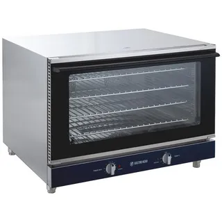 GastroHero Dampfbackofen HLOE411 Heißluftofen 4x GN 1/1 - Umluft Ofen aus Edelstahl - Profi Gastro