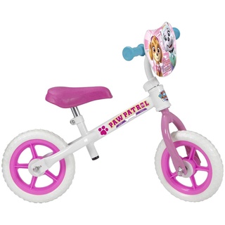 Toimsa Bikes TOIMS TOI141 Pik&Roll Draisienne Paw Patrol Girls Laufrad, Weiss, 10