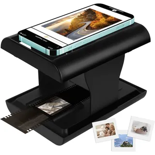 Mobile Film Scanner 35mm, Positive und Negative Diascanner für Scannen und Speichern, Fotoscanner zum Digitalisieren