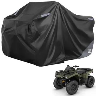 KEMIMOTO ATV Abdeckung Universal, wasserdichte Quad Abdeckplane mit UV-Schutz, passend für Sportsman 570/450 usw., aus 210D Oxford-Gewebe, 230 × 110 × 119 cm