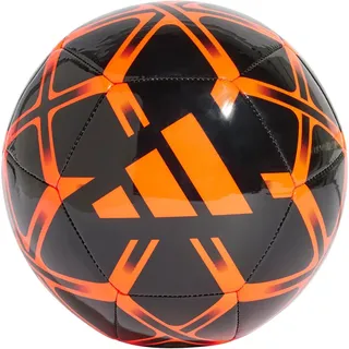 Adidas STARLANCER Club Ball, Unisex-Erwachsene Fußball, Black/solar red, 5 -