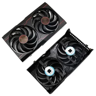 YLGOZFM Laptop-Ersatzteile CF9010H12D FDC10H12D9-C Radeon RX6600 XT GPU-LÜFTER Für Sapphire RX 6600 6600XT 8G D6 Platinum Edition OC Lüfter