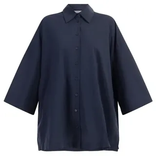 RISA Damen Oversized Hemd in Marine | Gr.: L