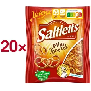 Saltletts Mini Brezel Gebäck 20x 40,0 g, 1 St.