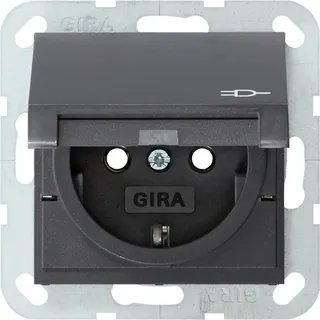Gira Schuko-Steckdose 1-fach Anthrazit 1 St.