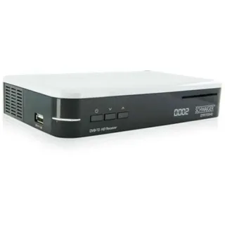 Schwaiger DTR700HD DVB-T2 Freenet TV - Schwarz/Weiß