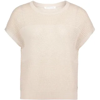 Betty & Co Strickpullover mit Struktur Beige 40