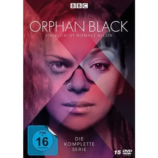 CeDe Orphan Black - Die komplette Serie - Alle 5 Staffeln - Alle 50 Episoden [15 DVDs]